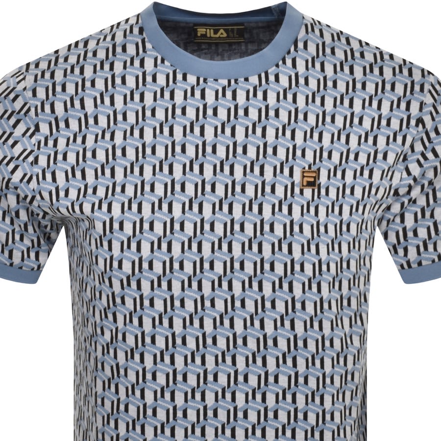 Fila t shirt blue outlet