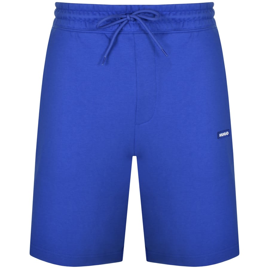 Blue hugo boss shorts sale