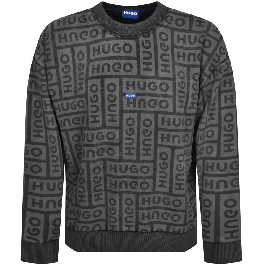 HUGO Blue Nenry Sweatshirt Grey