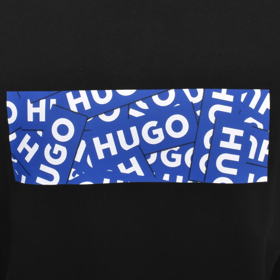 boss t shirt blue
