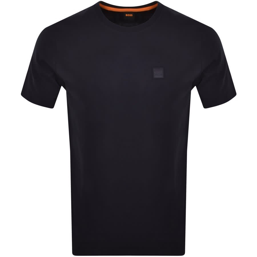BOSS Tales T Shirt Navy