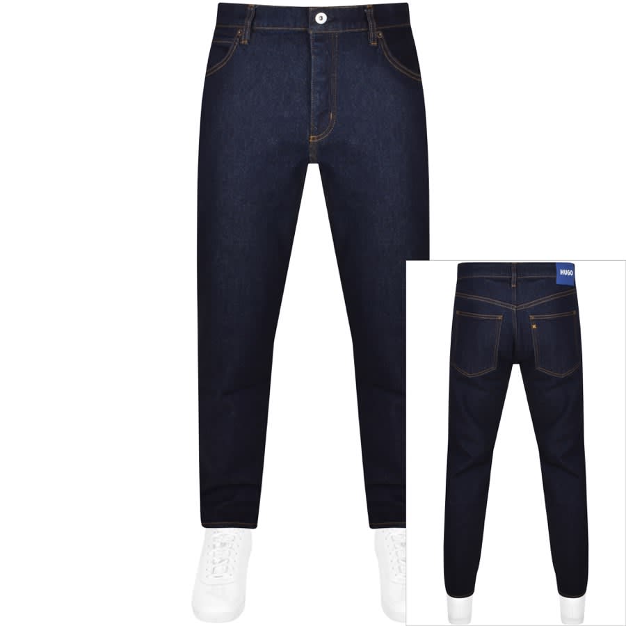 HUGO Blue Brody Jeans Dark Wash Navy Mainline Menswear