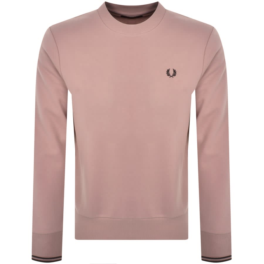 Fred perry pink sweatshirt sales