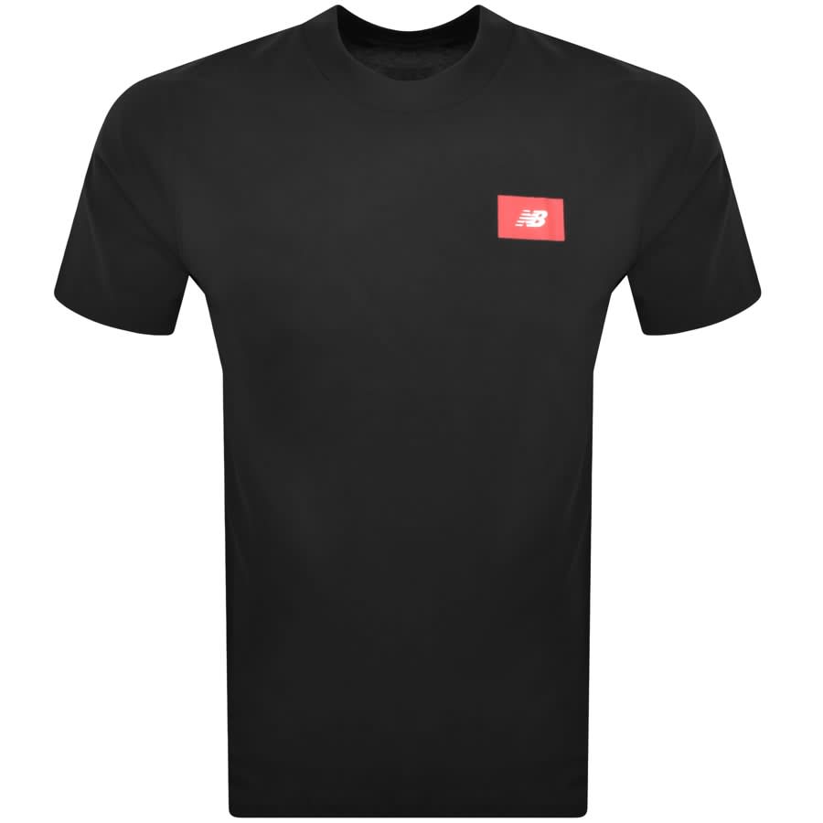 New balance black t shirt online