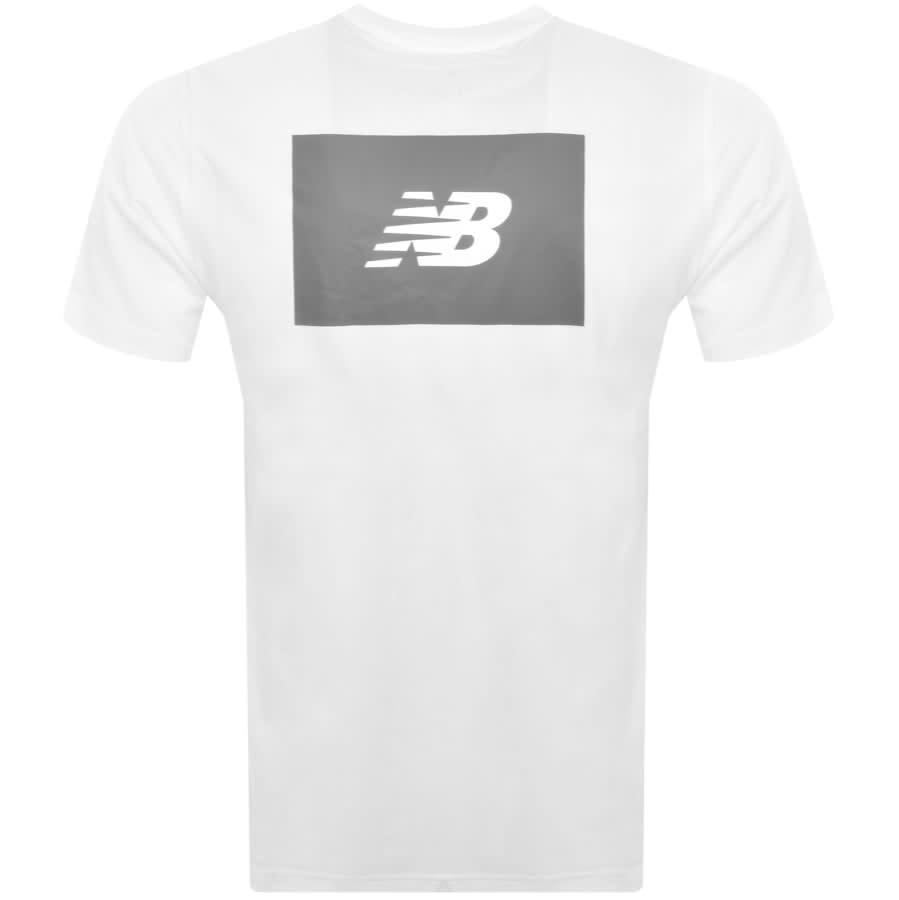 New balance best sale logo t shirt