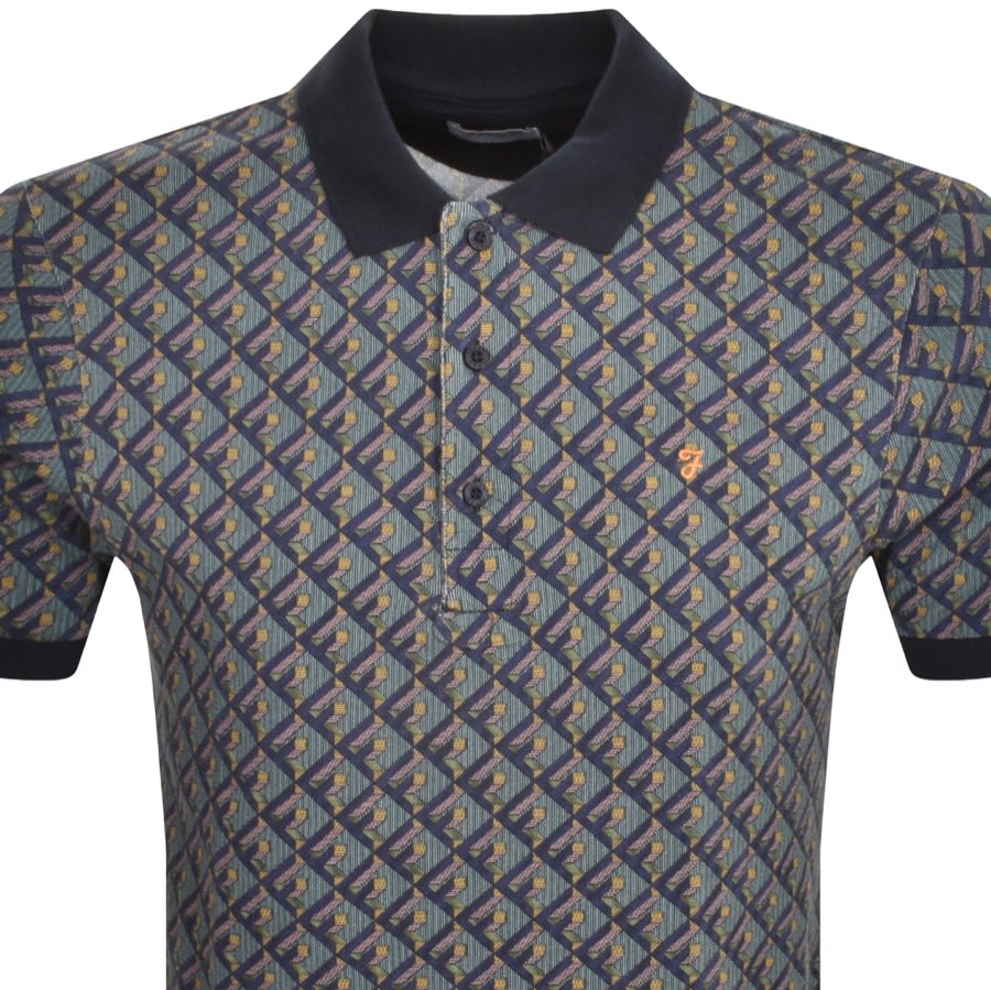 Mens farah shop polo shirts