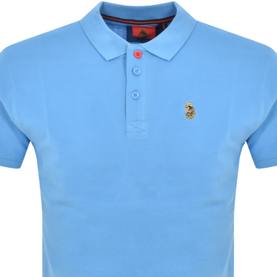 Luke 1977 Williams Polo T Shirt Blue