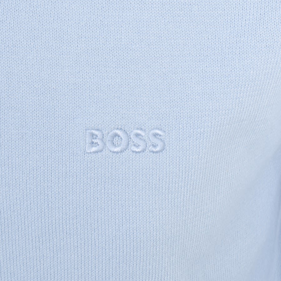 BOSS Pacas L Knit Jumper Blue