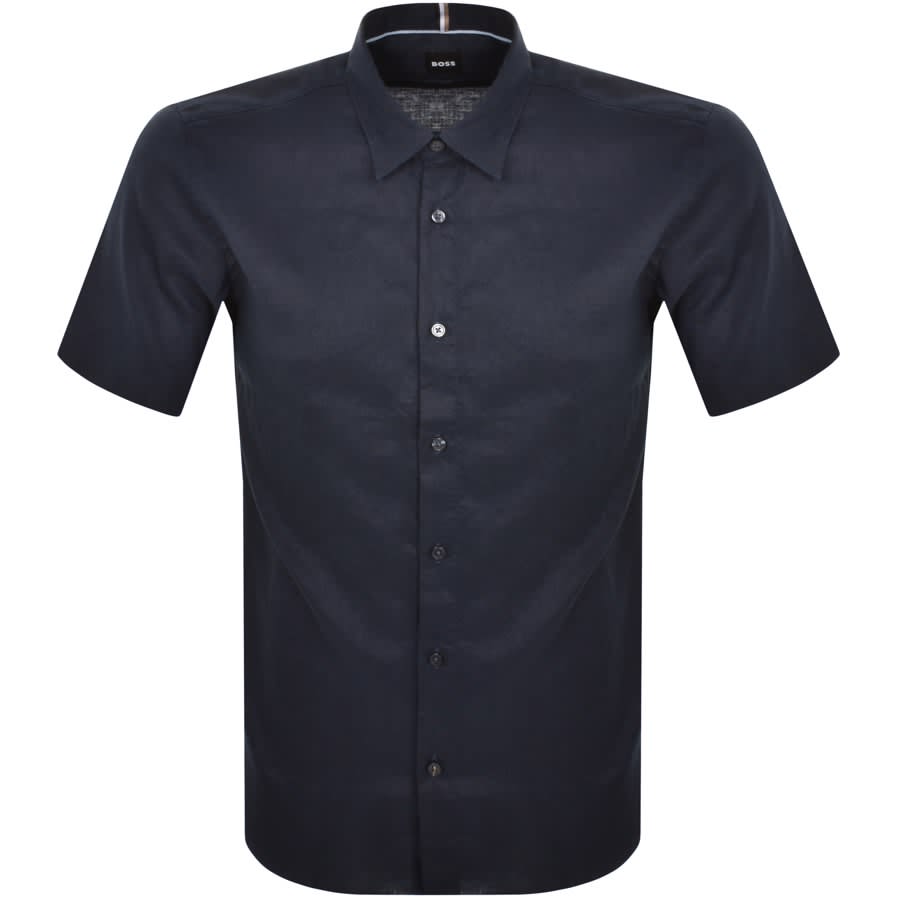 Boss short sleeve shirt deals