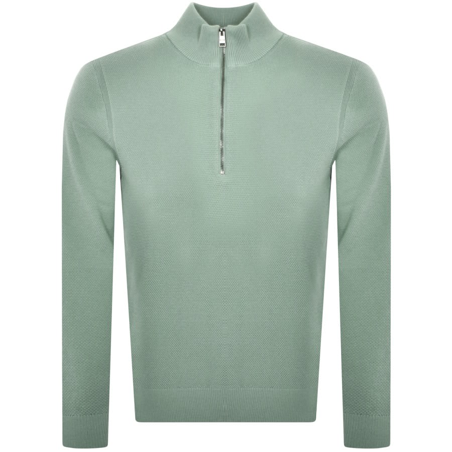 Green half zip jumper 2025