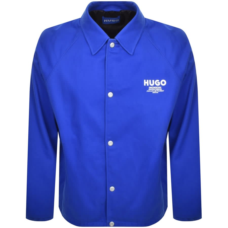 HUGO Blue BUJO2421 Jacket Blue Mainline Menswear Ireland