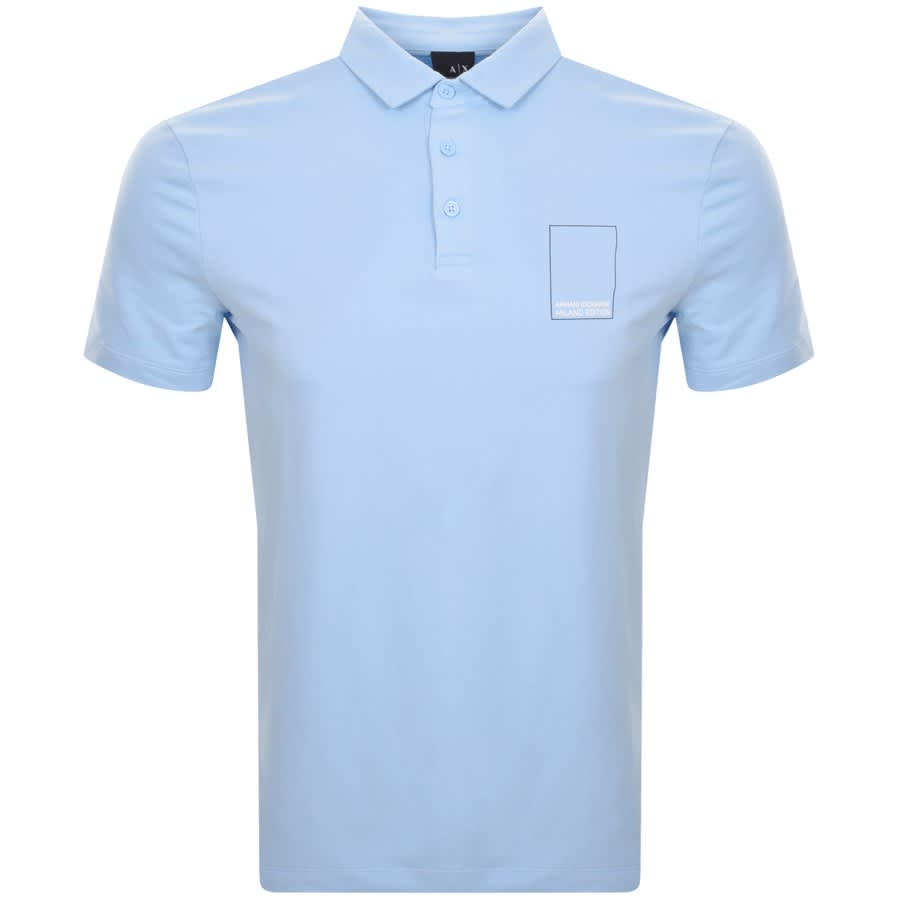 Boss blue polo shirt hot sale