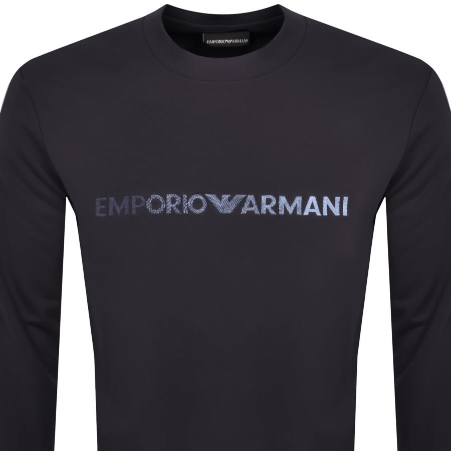 Ea7 crew neck sweatshirt hot sale