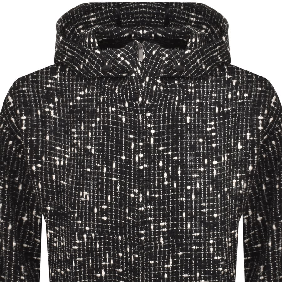Emporio Armani Hooded Jacket Black