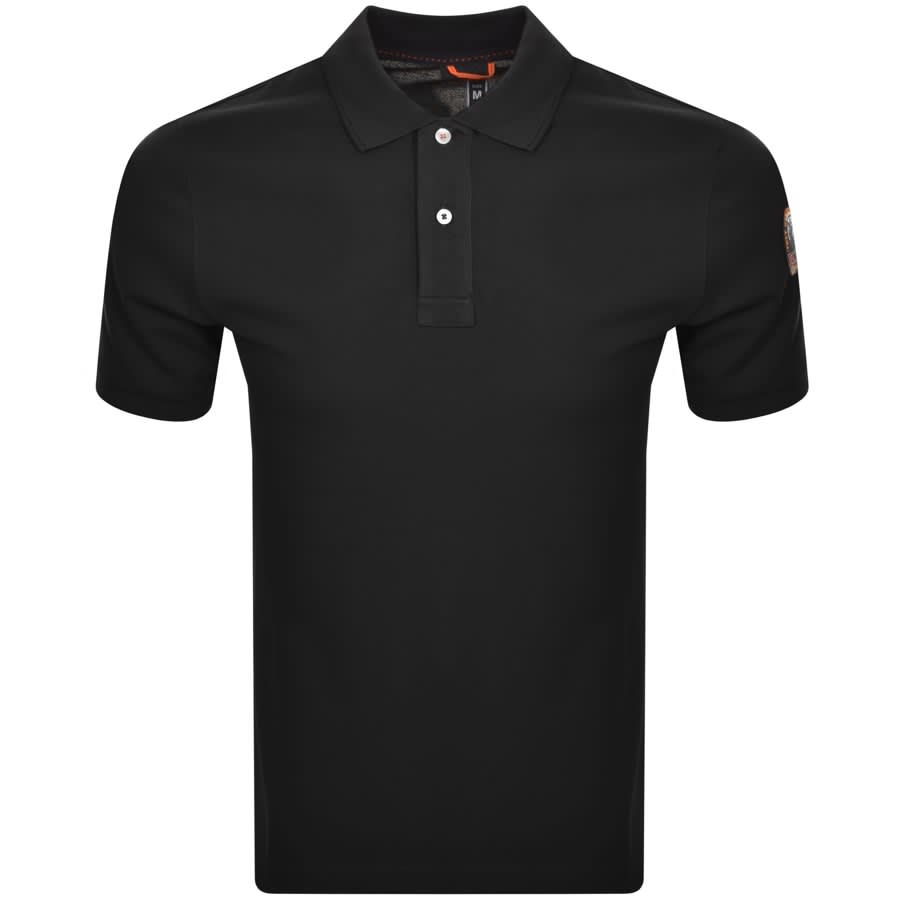 Parajumpers Polo T Shirt Black Mainline Menswear Ireland