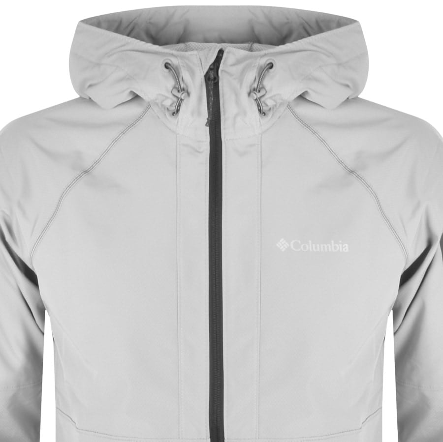 Grey and black columbia jacket on sale