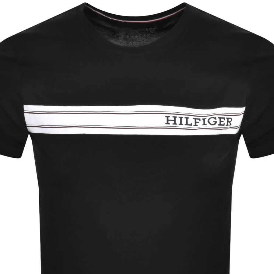 Tommy hilfiger black short sleeve shirt new arrivals