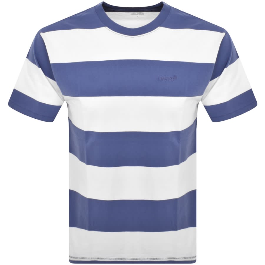 Levis Logo T Shirt Blue