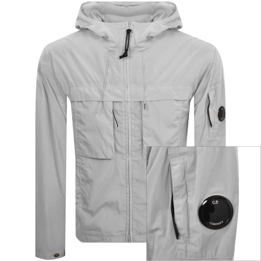 CP Company Chrome R Hooded Jacket Grey