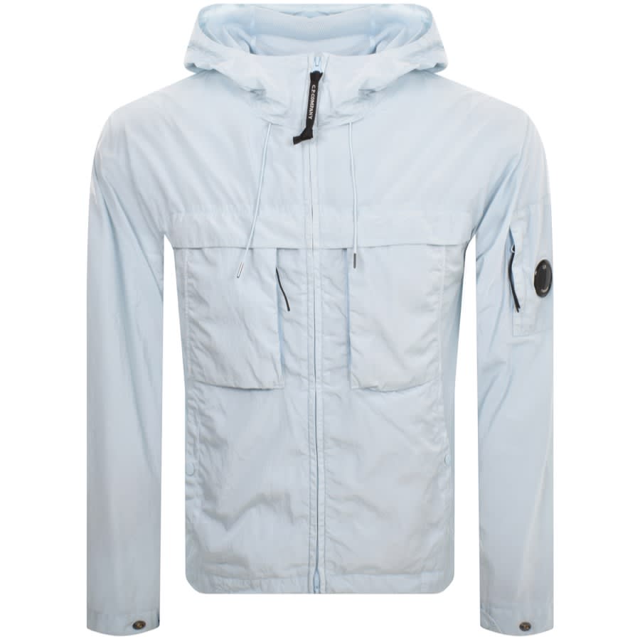 CP Company Chrome R Hooded Jacket Blue Mainline Menswear United