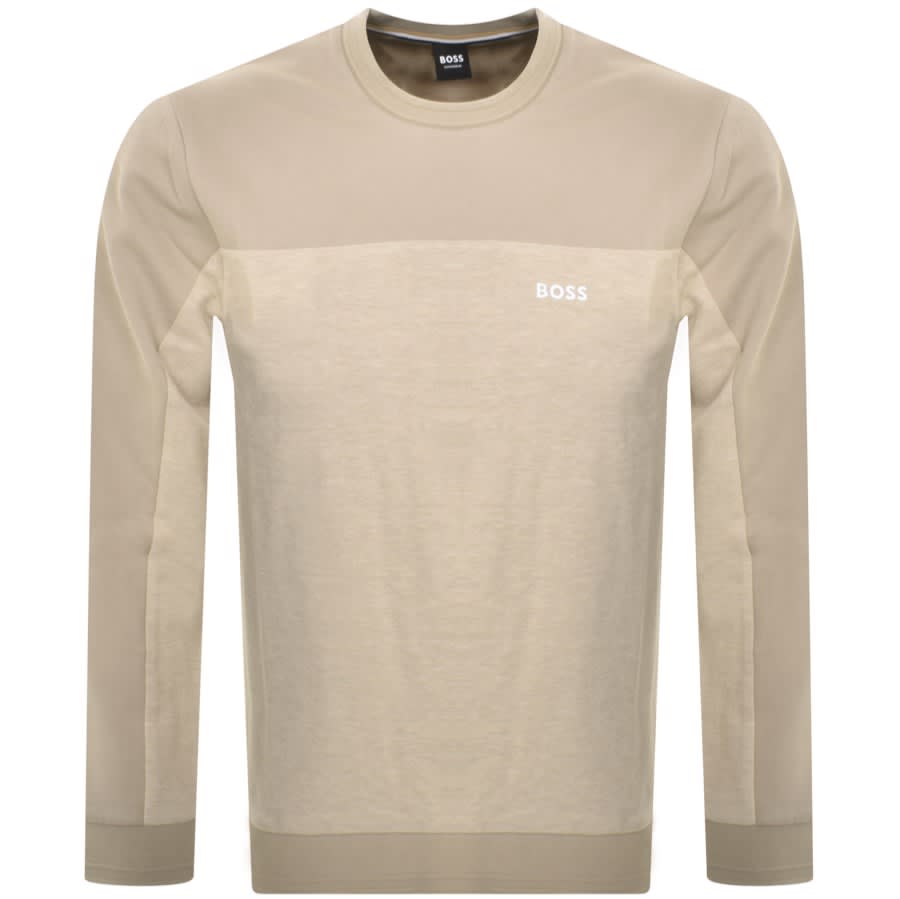 BOSS Tracksuit Sweatshirt Beige Mainline Menswear United States