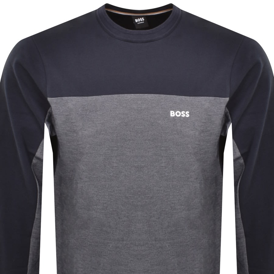 BOSS Tracksuit Sweatshirt Navy Mainline Menswear United States