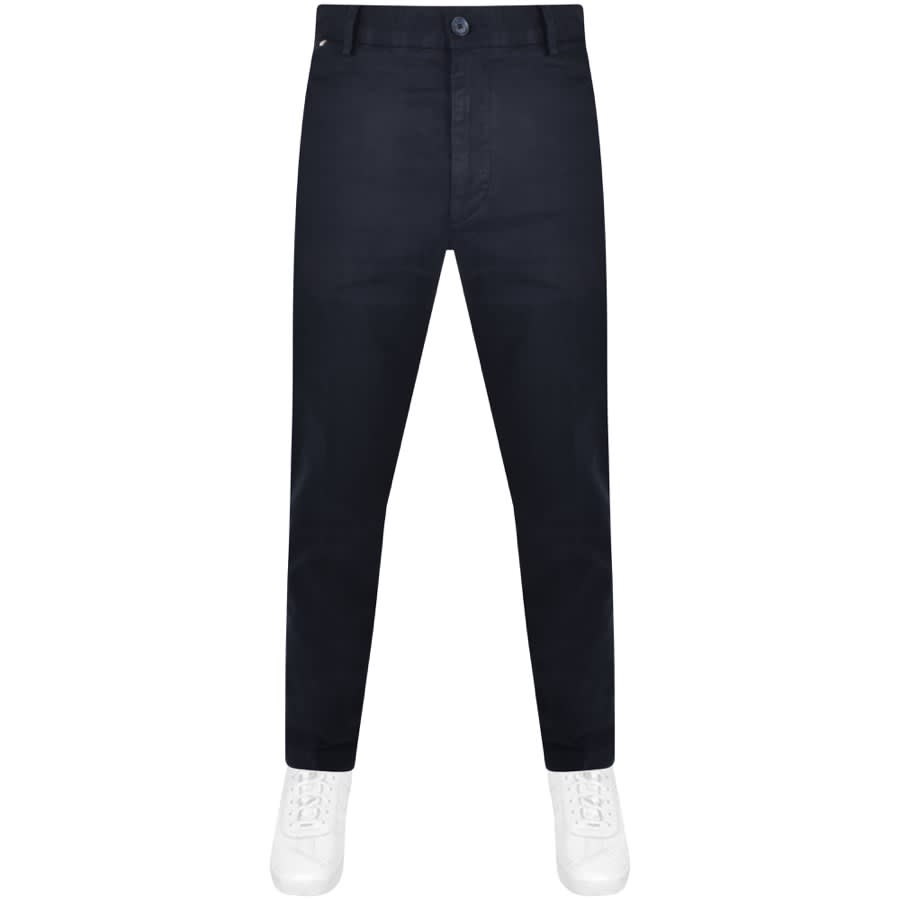 BOSS Hugo Boss Hallfors Extra-slim-fit trousers in moisture-wicking stretch  fabric Black #50403512 Trousers | Golf Inc.