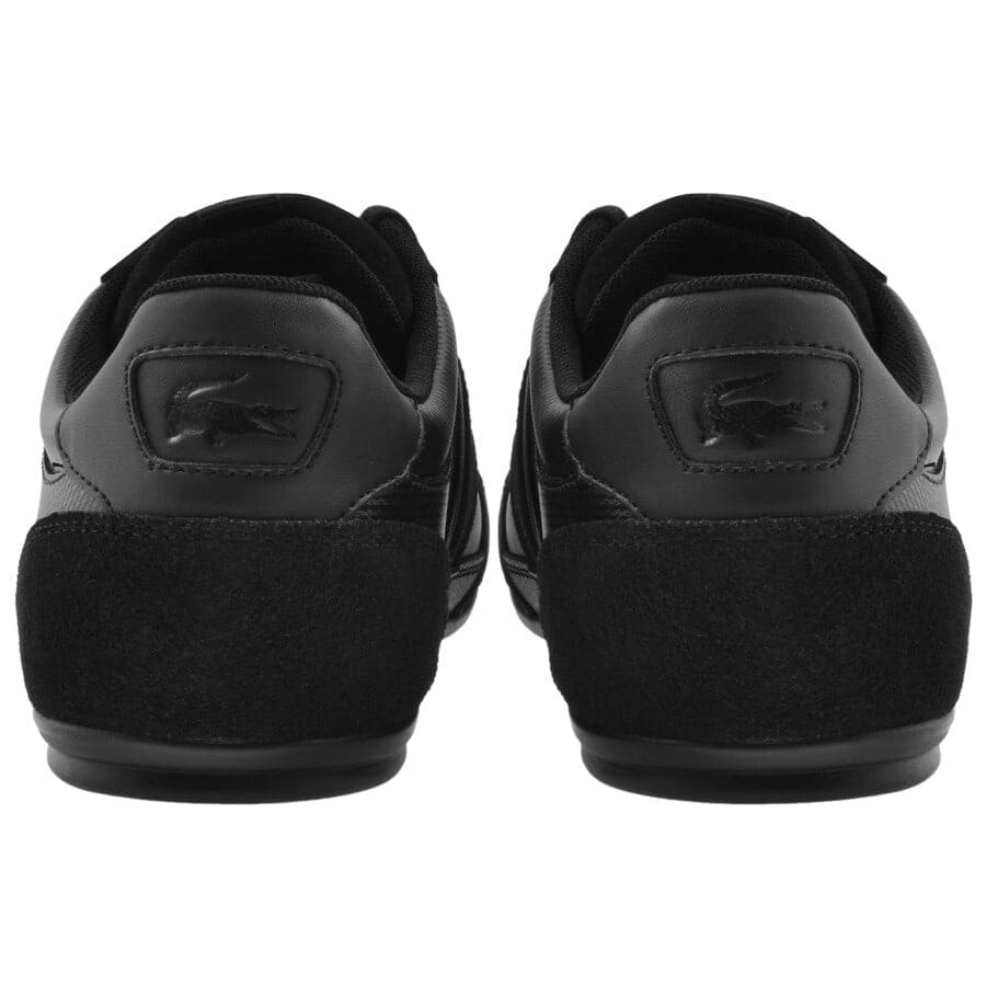 Lacoste chaymon trainers black store