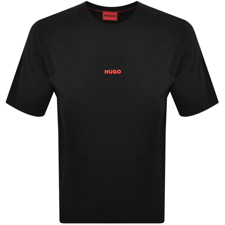 HUGO Dowidom T Shirt Black
