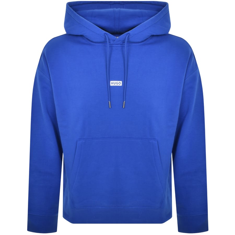 HUGO Blue Nazardo Hoodie Blue Mainline Menswear Ireland