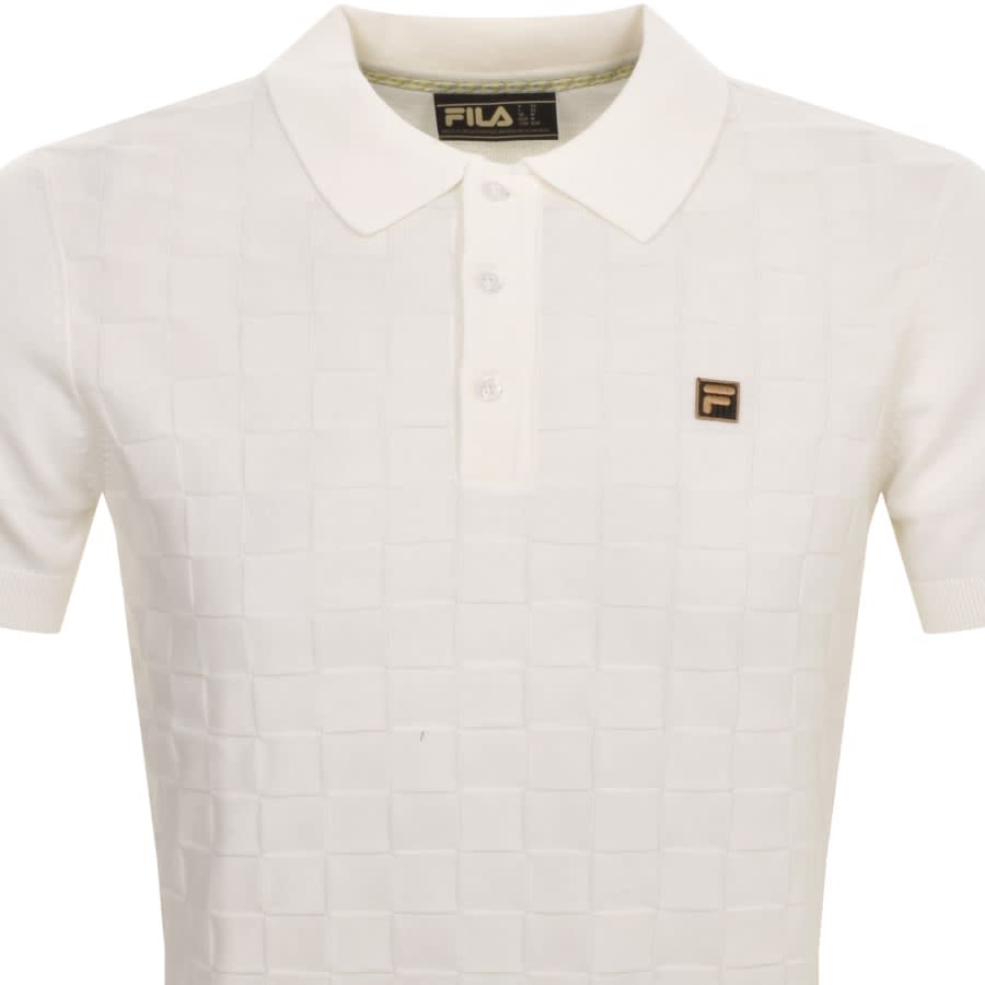Cream fila shirt discount