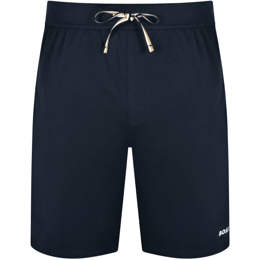 BOSS Bodywear Unique Jersey Shorts Navy