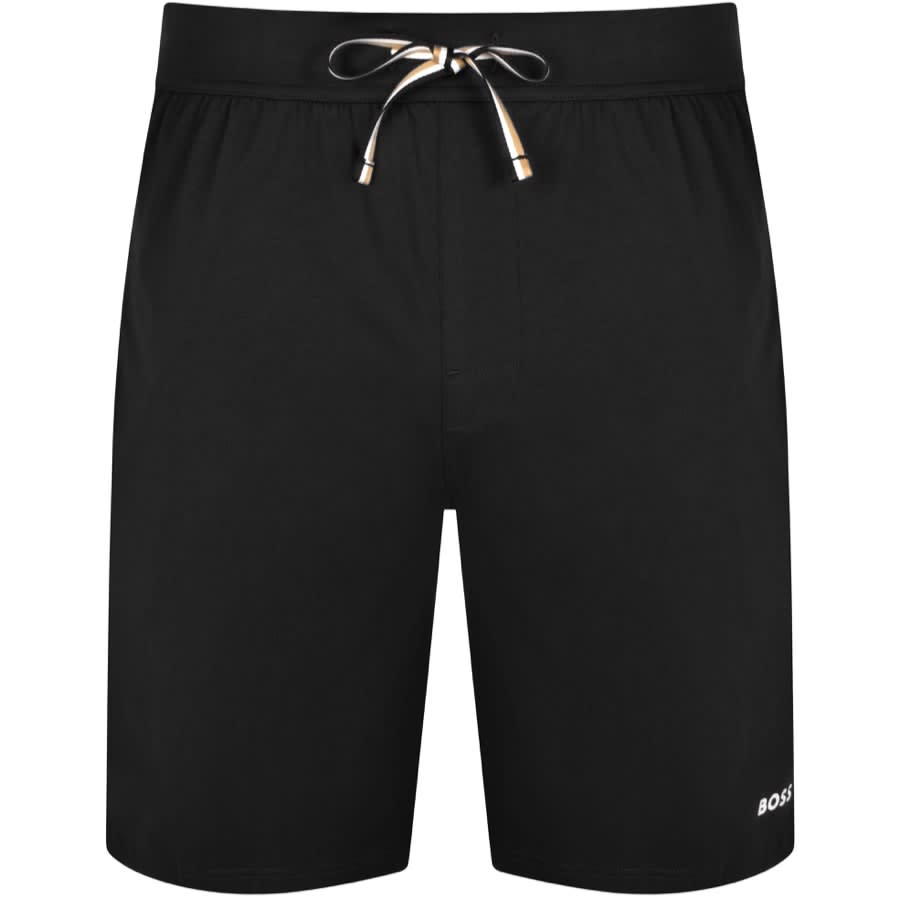 BOSS Lounge Unique Jersey Shorts Black | Mainline Menswear