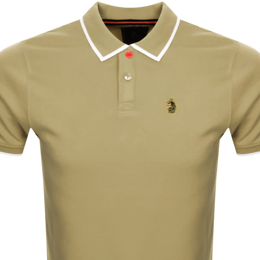 Luke 1977 Meadtastic Polo T Shirt Green