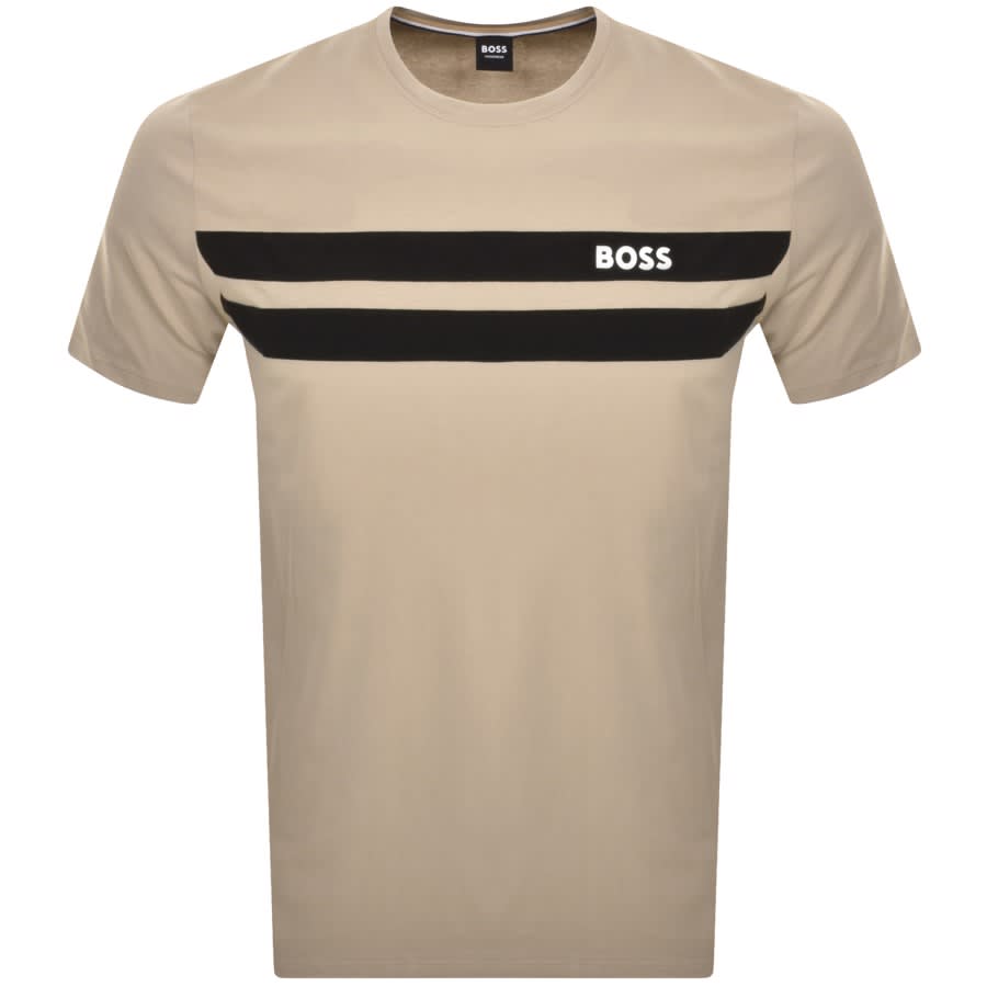 BOSS Bodywear Balance T Shirt Beige Mainline Menswear Canada