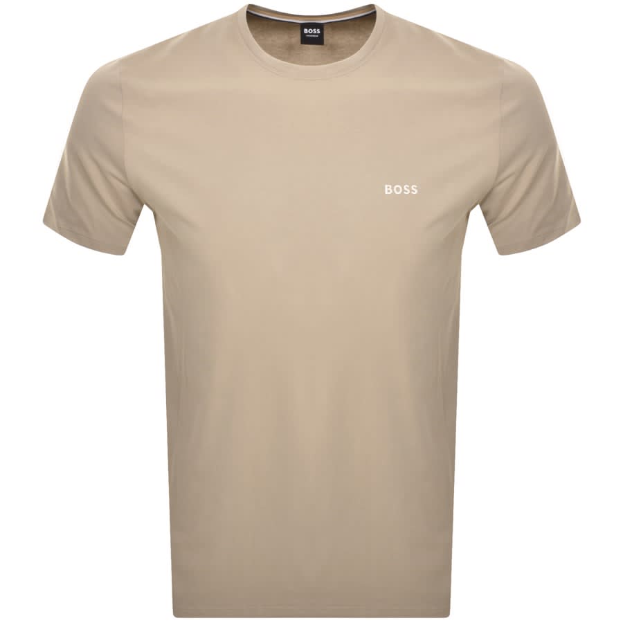 Boss bodywear logo crew sweatshirt clearance
