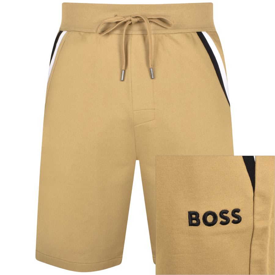 BOSS Iconic Shorts Beige | Mainline Menswear United States