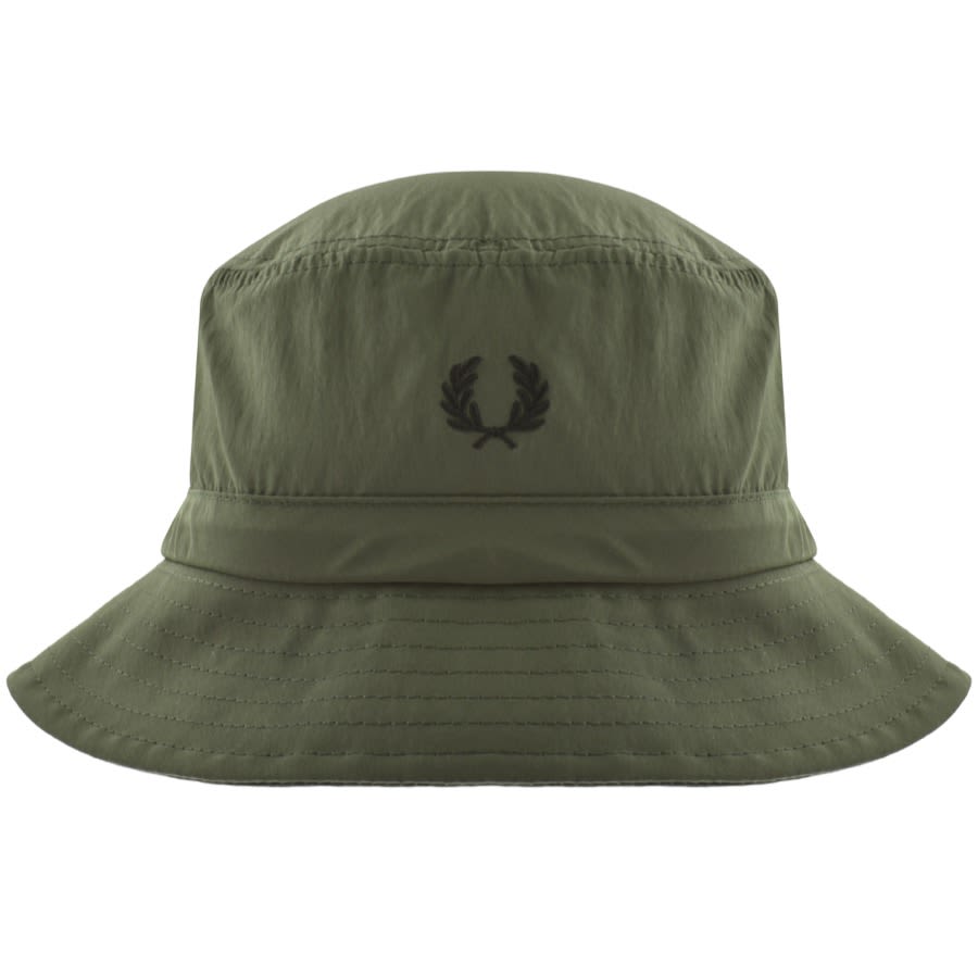 Fred Perry Adjustable Bucket Hat Green - male - One Size
