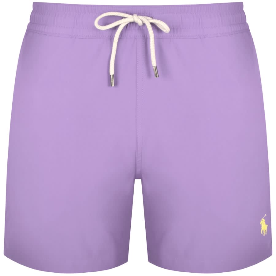 Ralph Lauren Traveller Swim Shorts Purple | Mainline Menswear