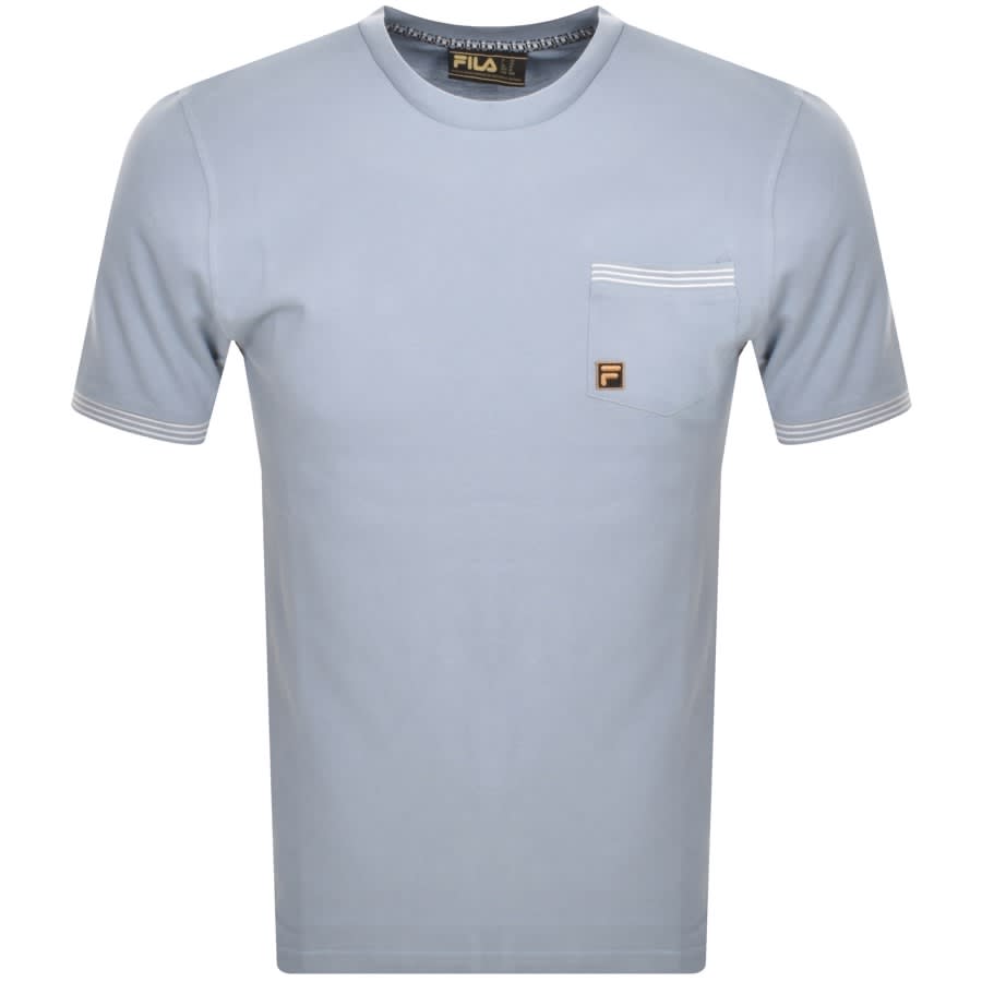 Blue fila t shirt outlet