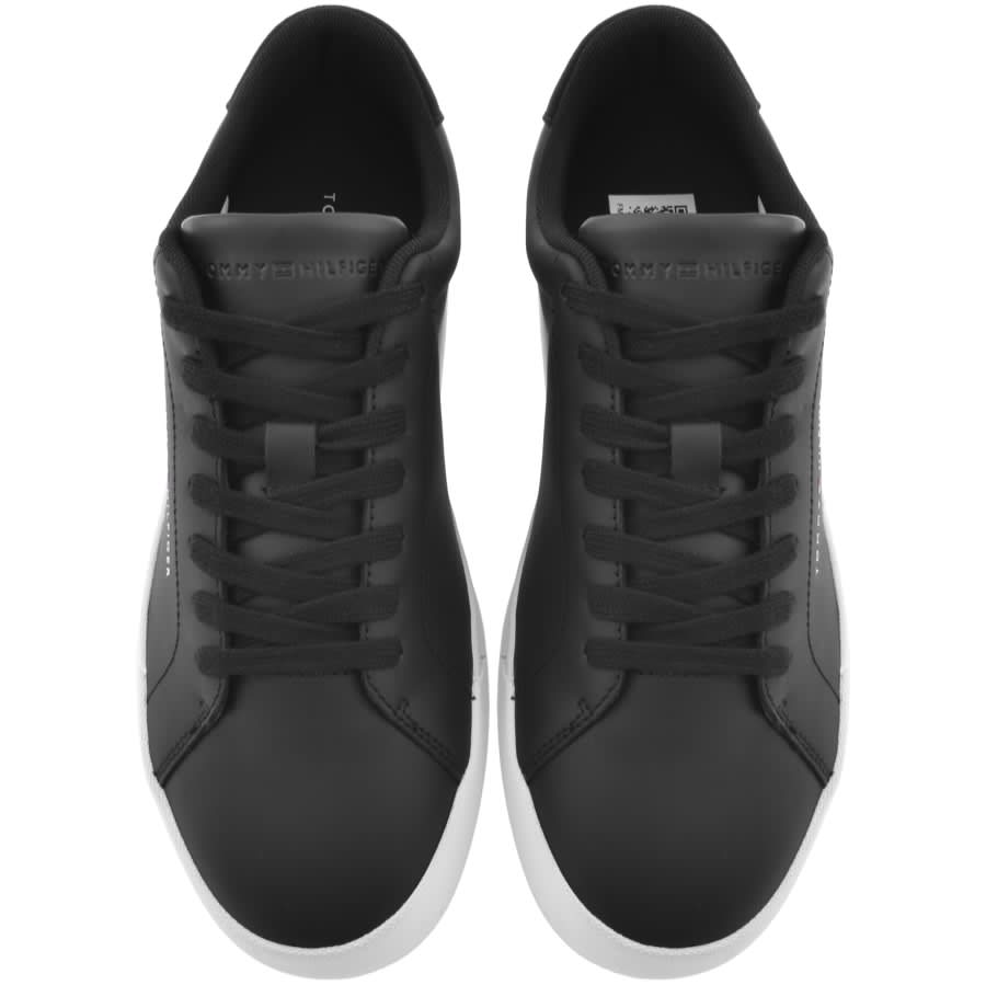 Black tommy trainers clearance