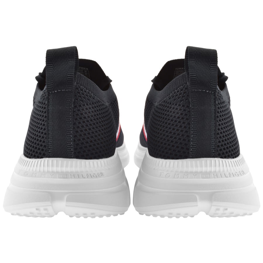 Tommy Hilfiger Moderm Runner Knit Trainers Navy