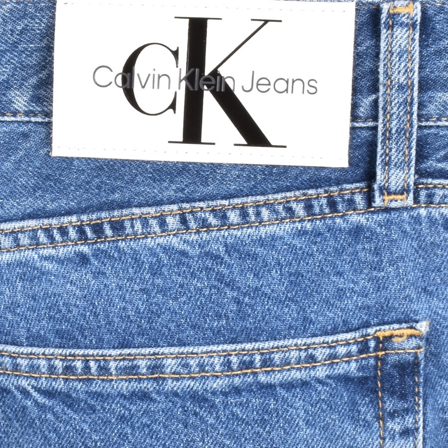 Calvin Klein Jeans Authentic Straight Jeans Blue Mainline Menswear