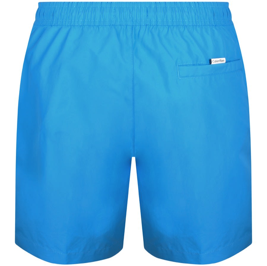 Calvin Klein Kids logo-print cotton track shorts - Blue