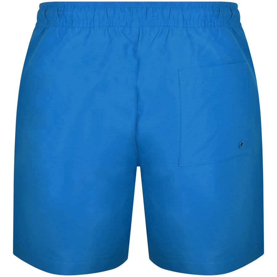Calvin Klein Logo Swim Shorts Blue Mainline Menswear United States