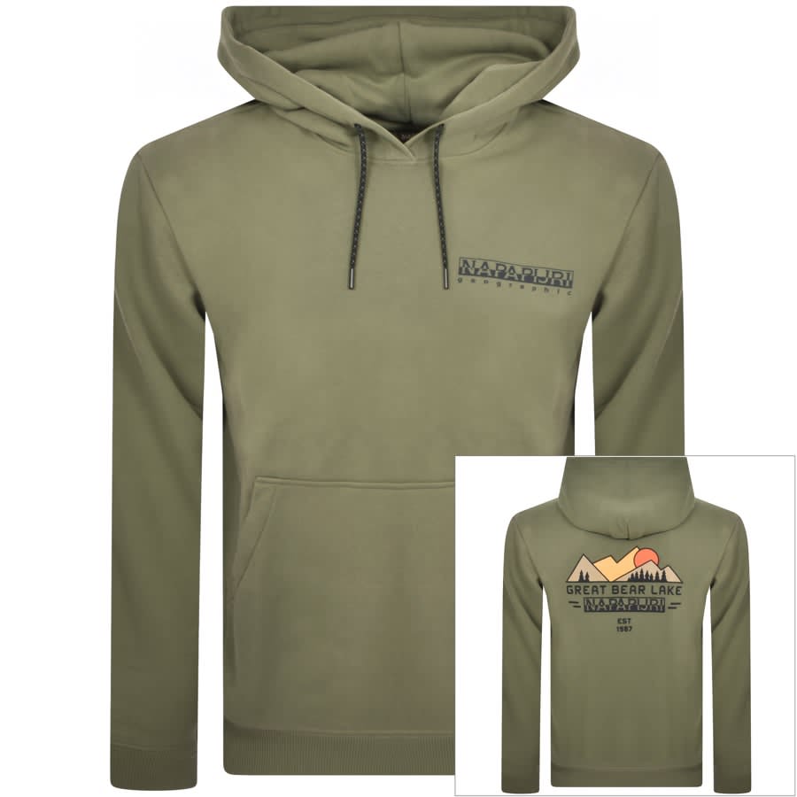 Napapijri hoodie grey 2025