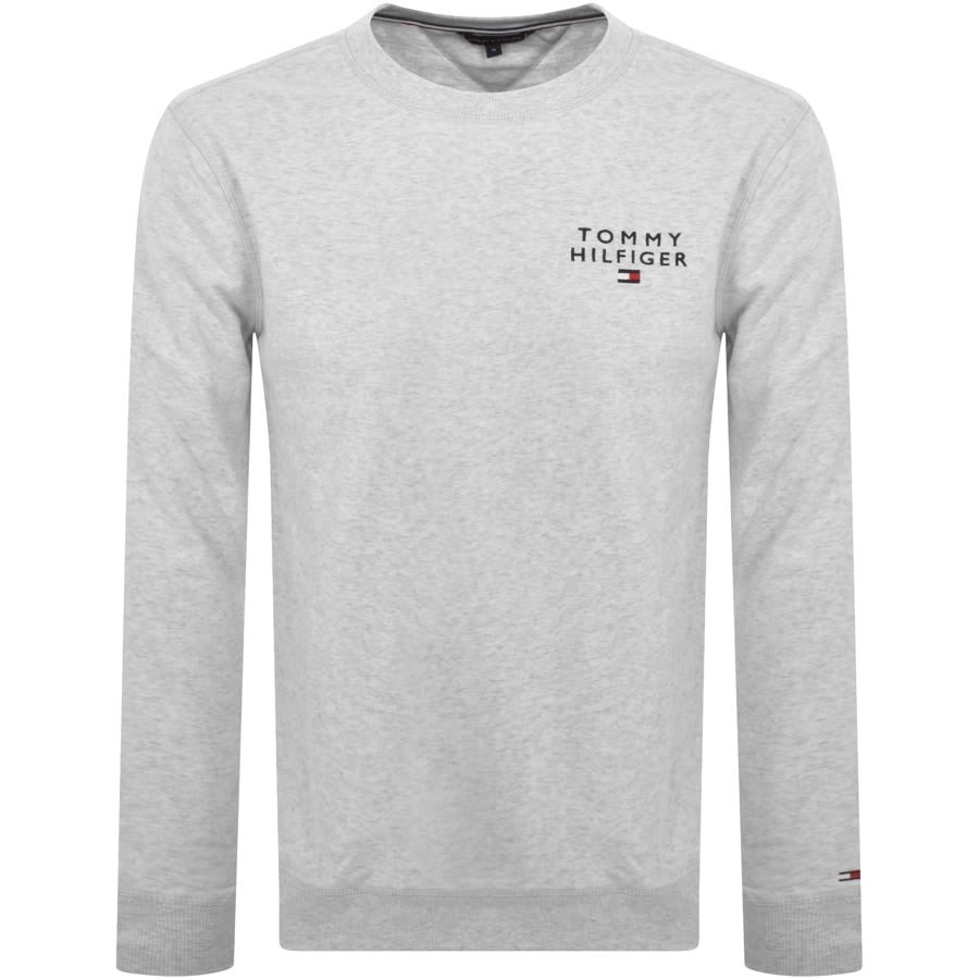 Tommy Hilfiger Lounge Full Zip Sweatshirt Grey Mainline Menswear