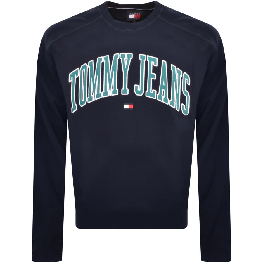 Tommy jeans sale navy sweatshirt