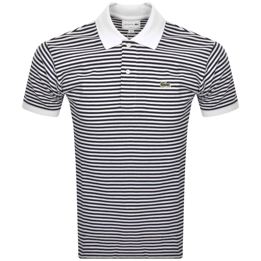 Lacoste t deals shirt striped