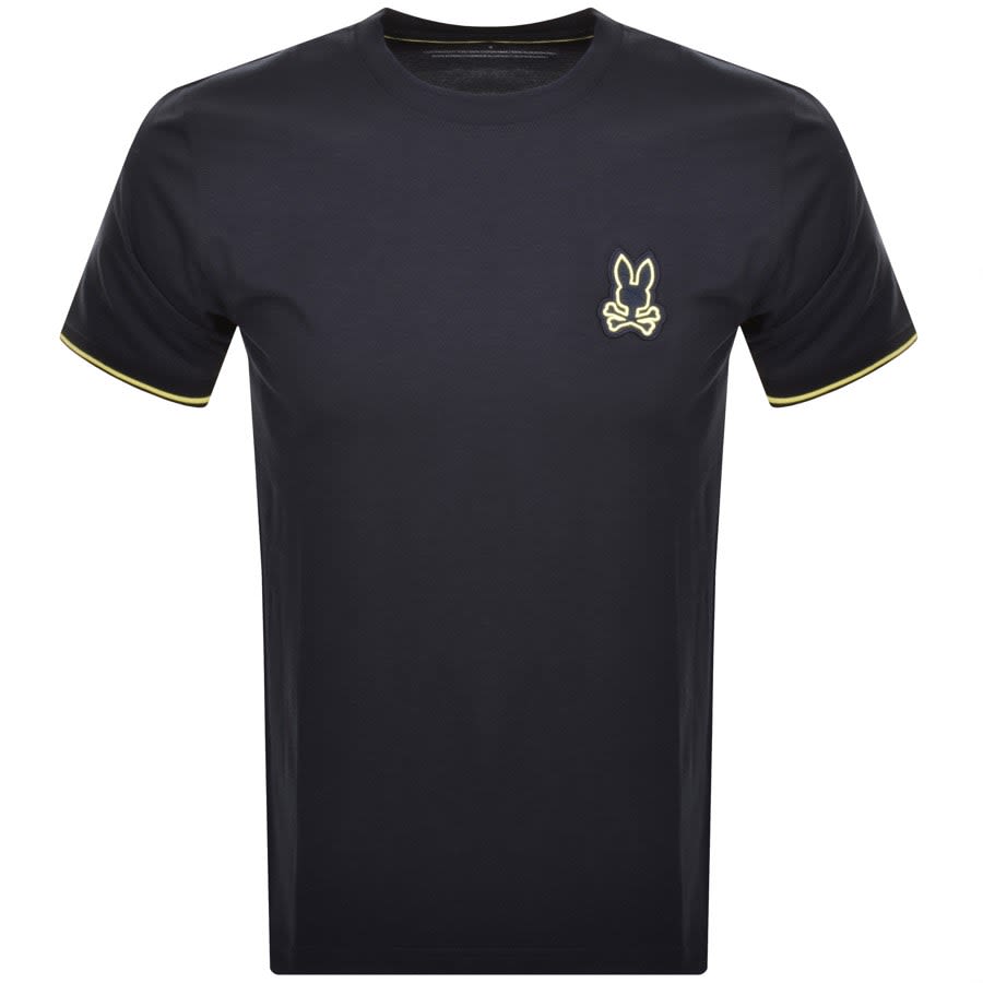 Psycho Bunny Lenox Fashion T Shirt Navy